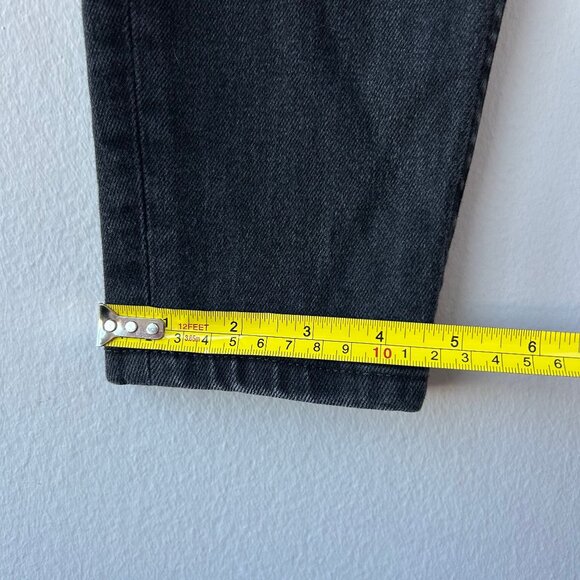 Everlane High-Rise Ankle Jeans Washed Black Size 26 Women’s Ankle Cut Stretch - Picture 8 of 9